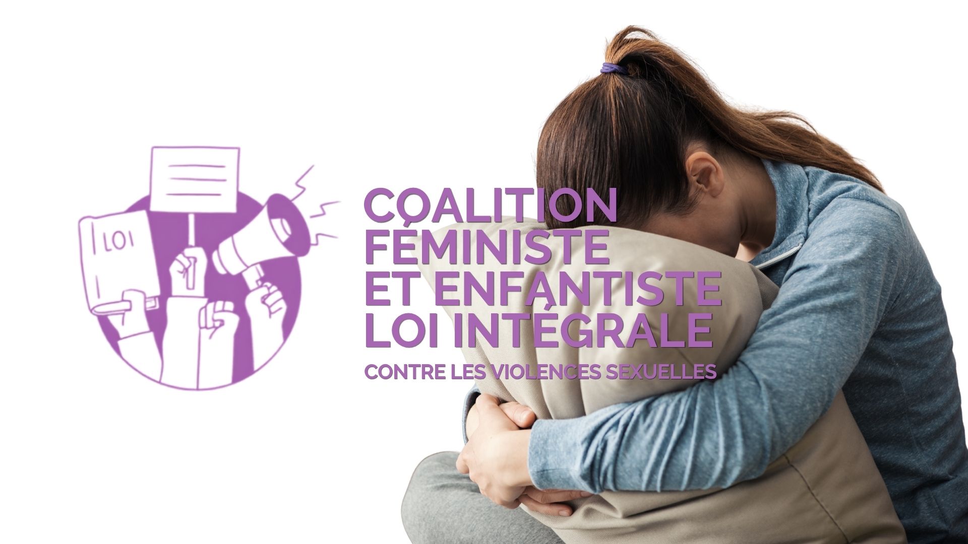 Coalition féministe et infantiste loi intégrale contre les violences sexuelles - Illustration - PLURIELLE INFO