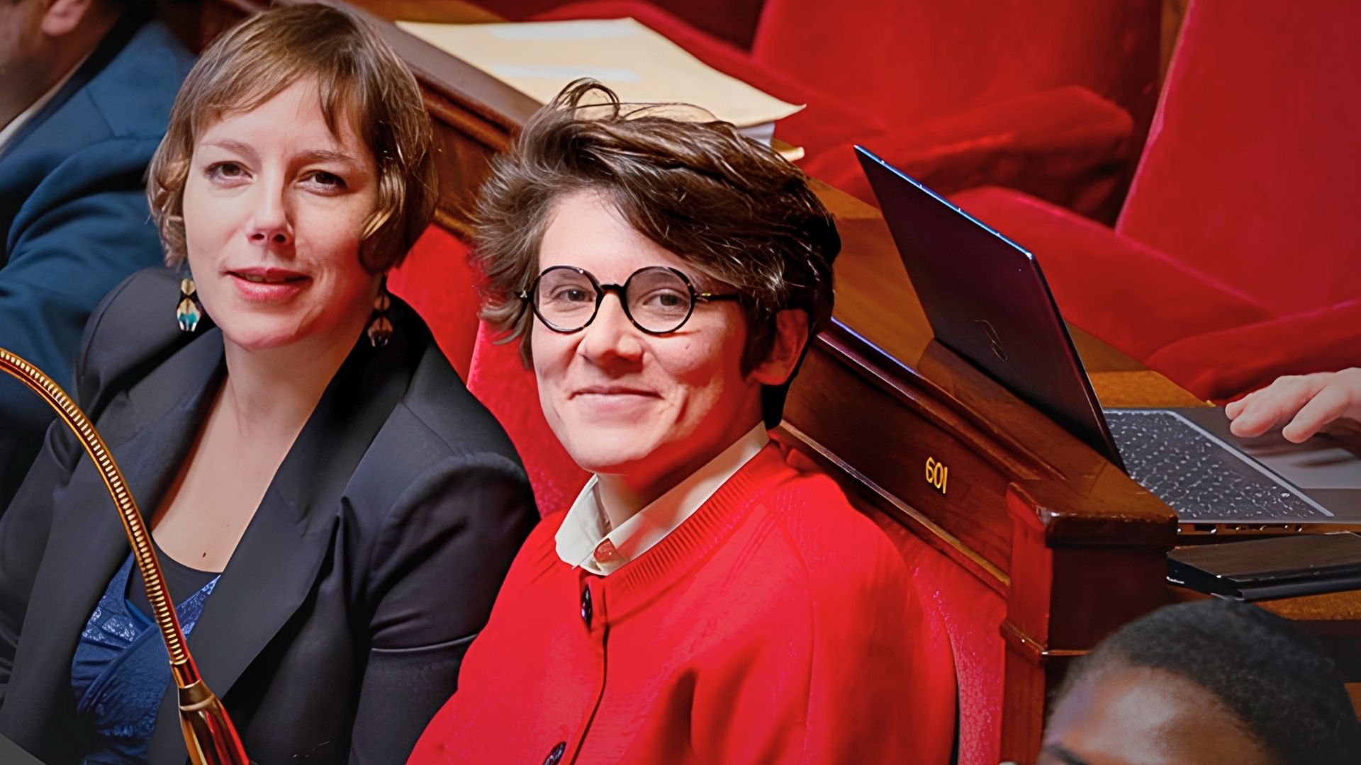 Gabrielle Cathala à l'Assemblée nationale - Photo - DR GC