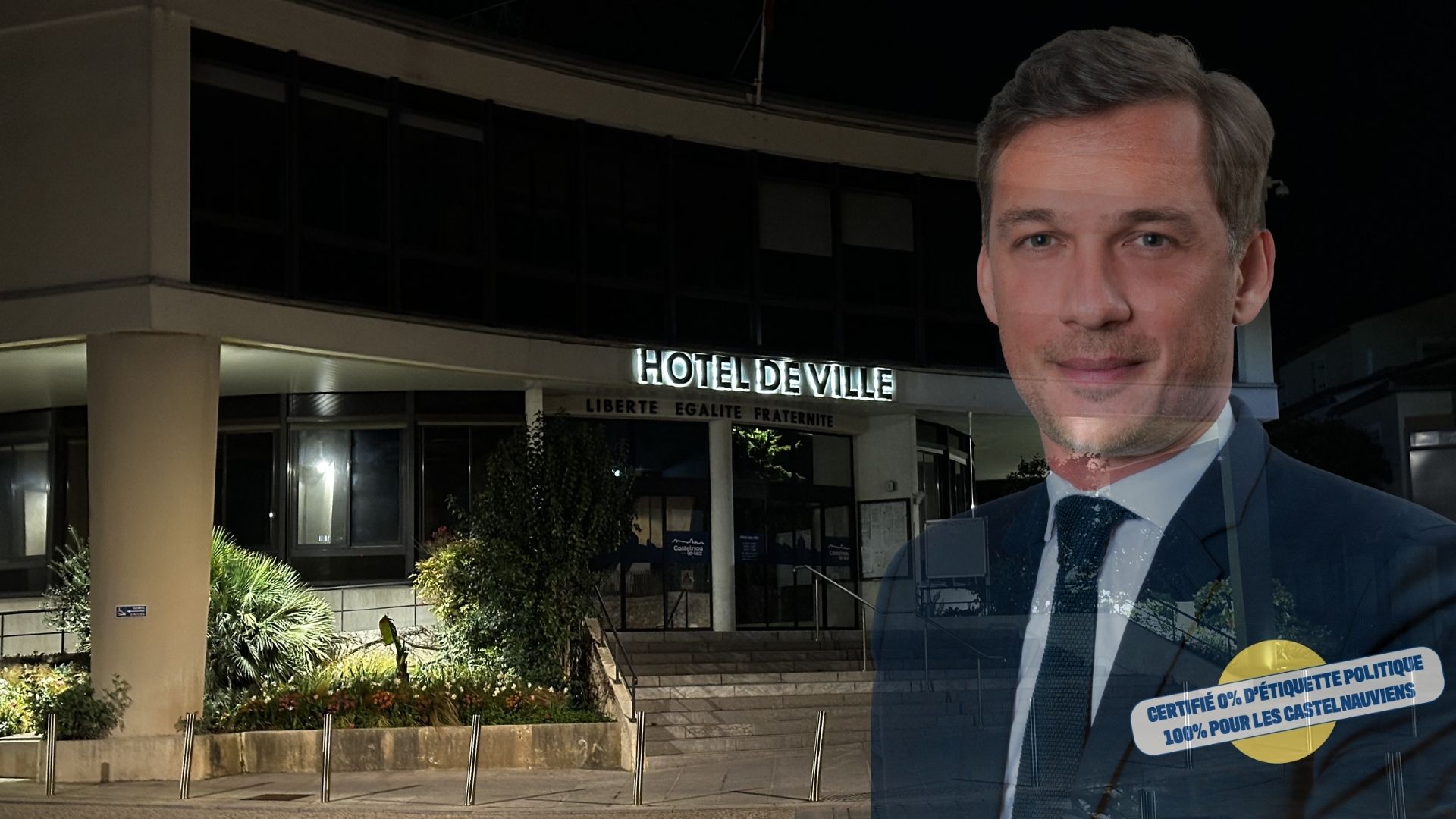 Julien Miro 2026 Hotel de ville de Castelnau-le-Lez - Photo - PLURIELLE INFO