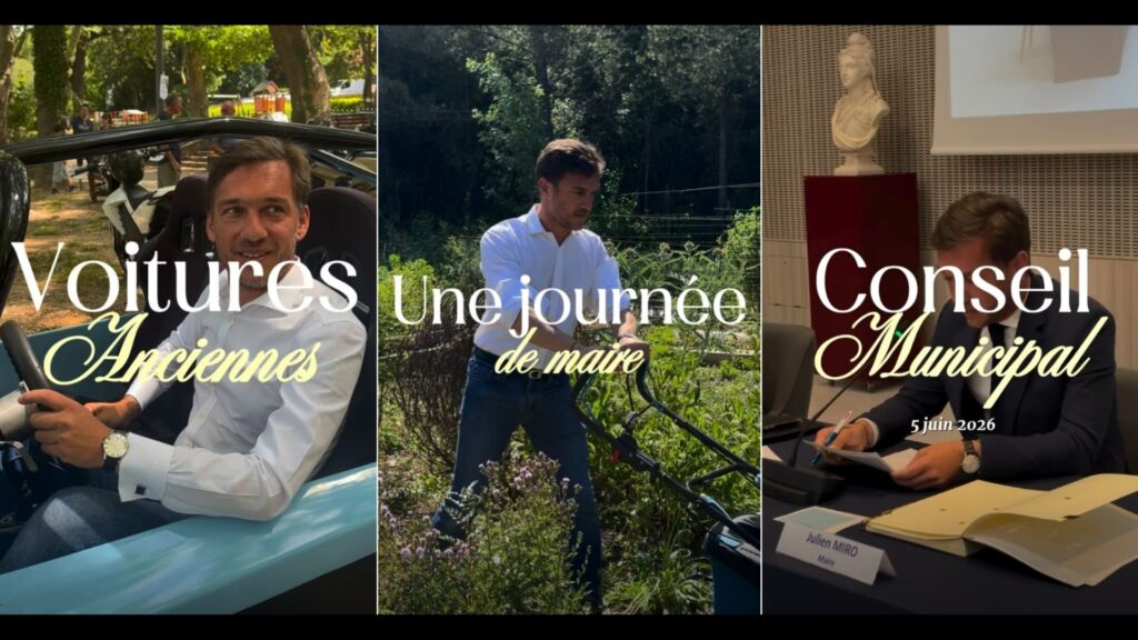 Série de communication municipale façon bande-annonce politique en musique - Photo - Screen shot Instagram ville de Castelnau