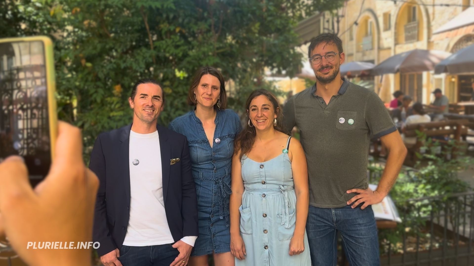 Verts Populaires et Cause Commune conférence de presse juin 2026 - Photo - JPV PLURIELLE INFO