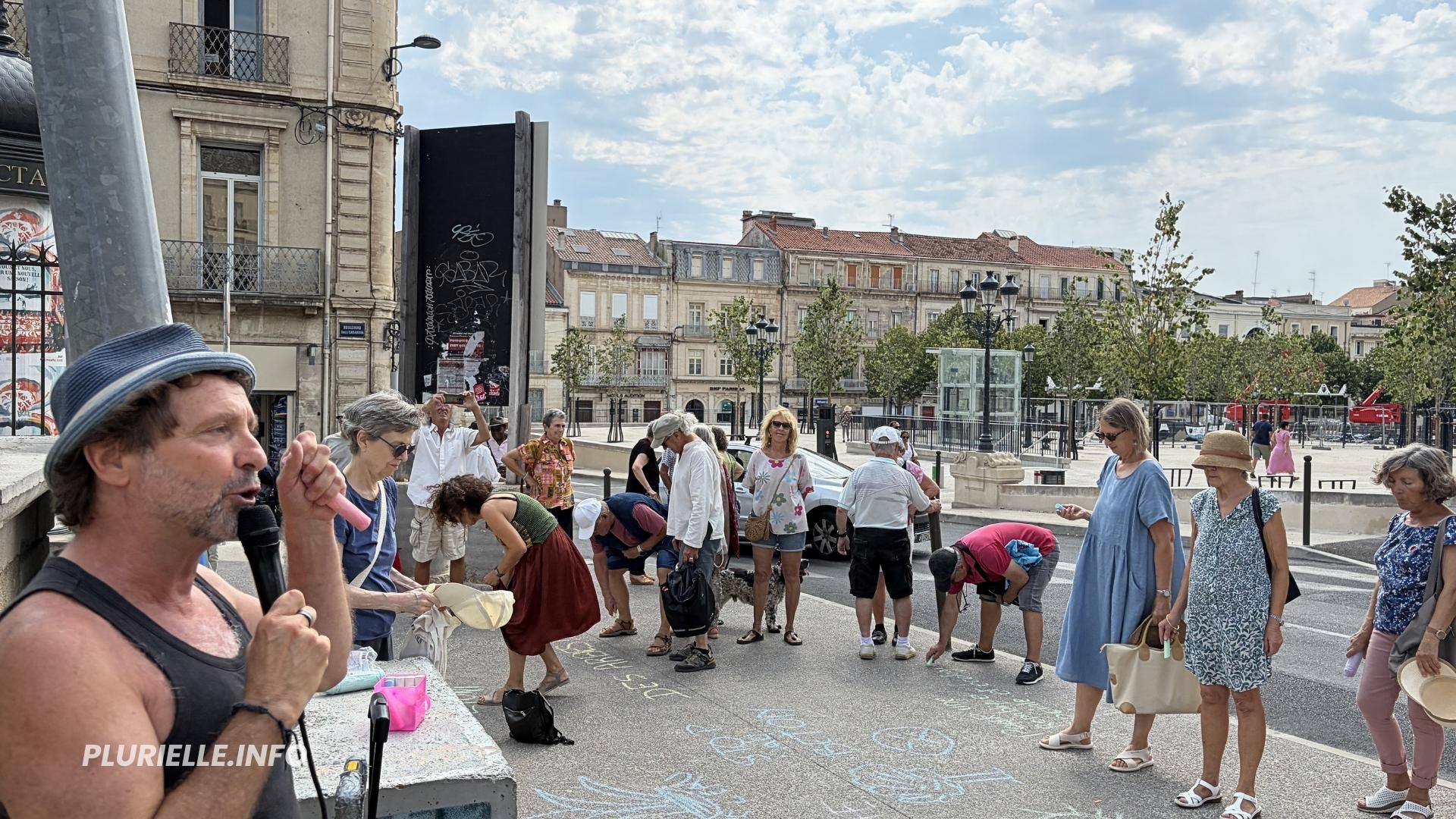 Collectif Bancs Publics à Sète - Photo - IG PLURIELLE INFO