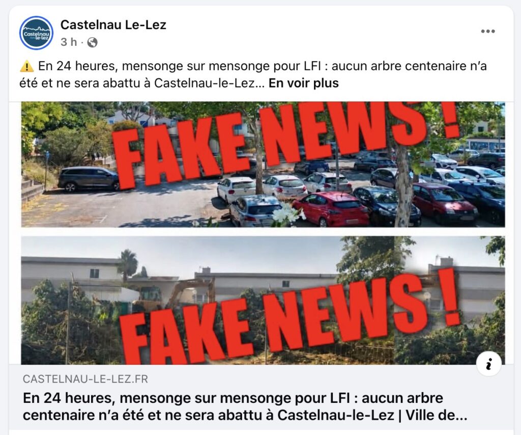 Communication de la mairie de Castelnau-le-Lez juillet 2026