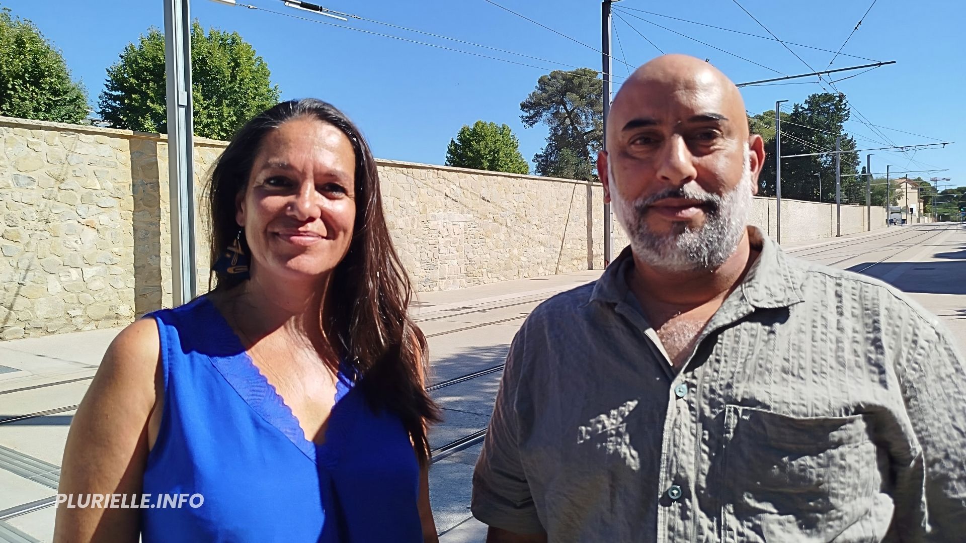 Coralie Mantion et Saïd Bouya secrétaires du groupe local Les Écologistes - Photo - LF PLURIELLE INFO