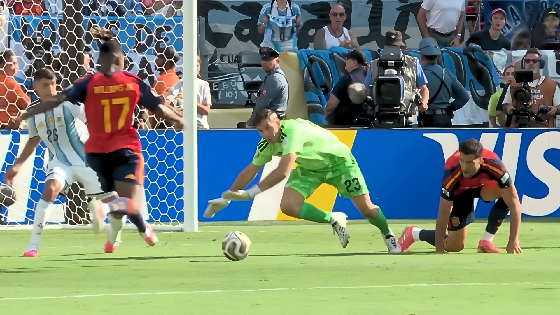 Espagne 1-0 Argentine Mondial 2026 - Photo - DR Live M6