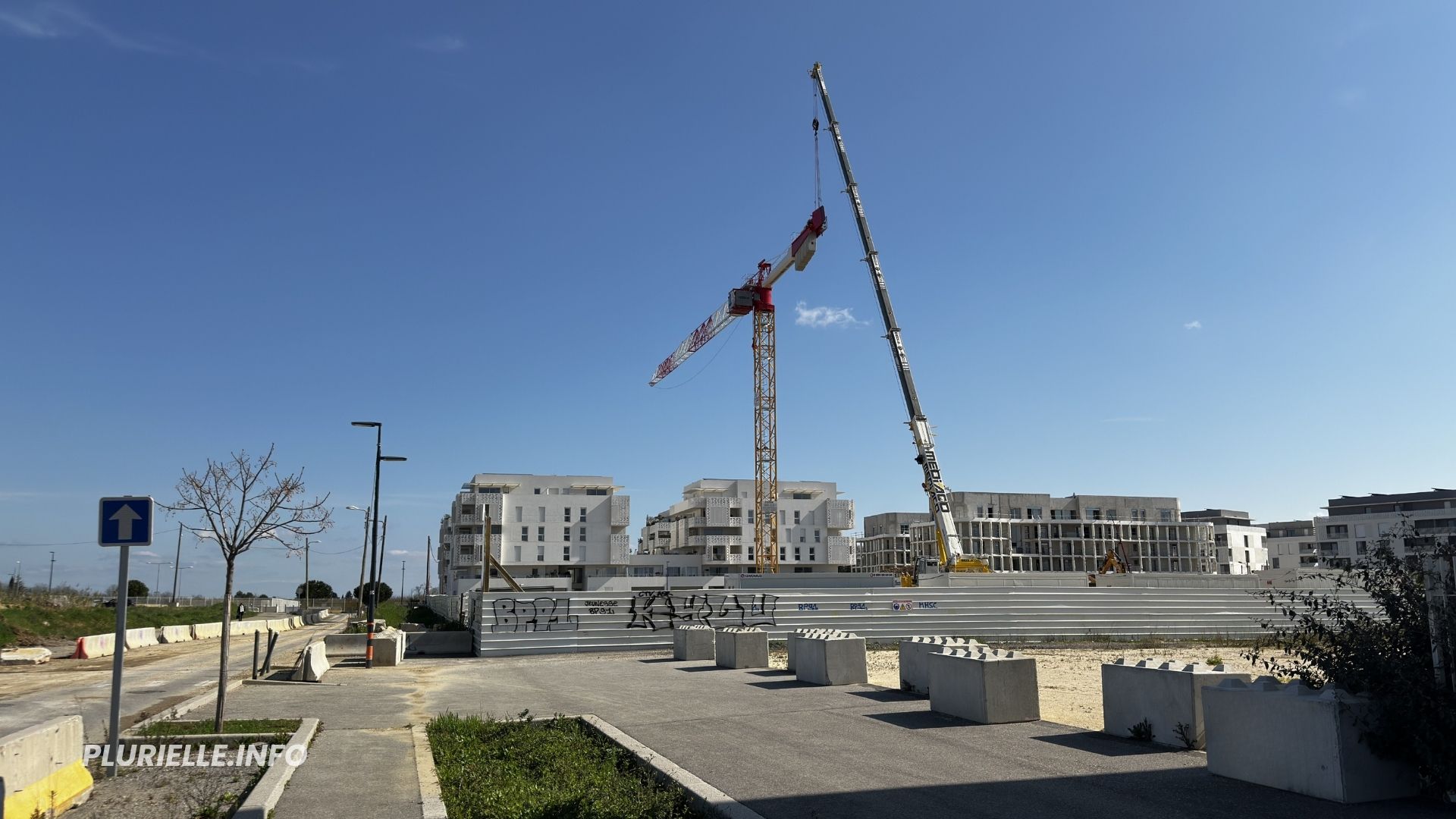 Quartier Eureka Métropole de Montpellier (mars 2025) - Photo - Archives PLURIELLE INFO