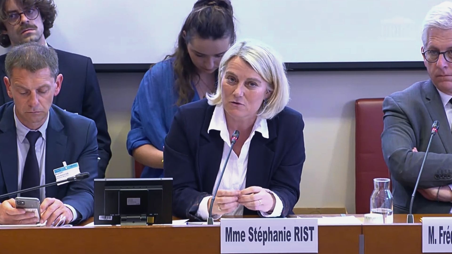 Stéphanie Rist, ministre de la Santé en commission des affaires sociales - Photo - DR AN 2026