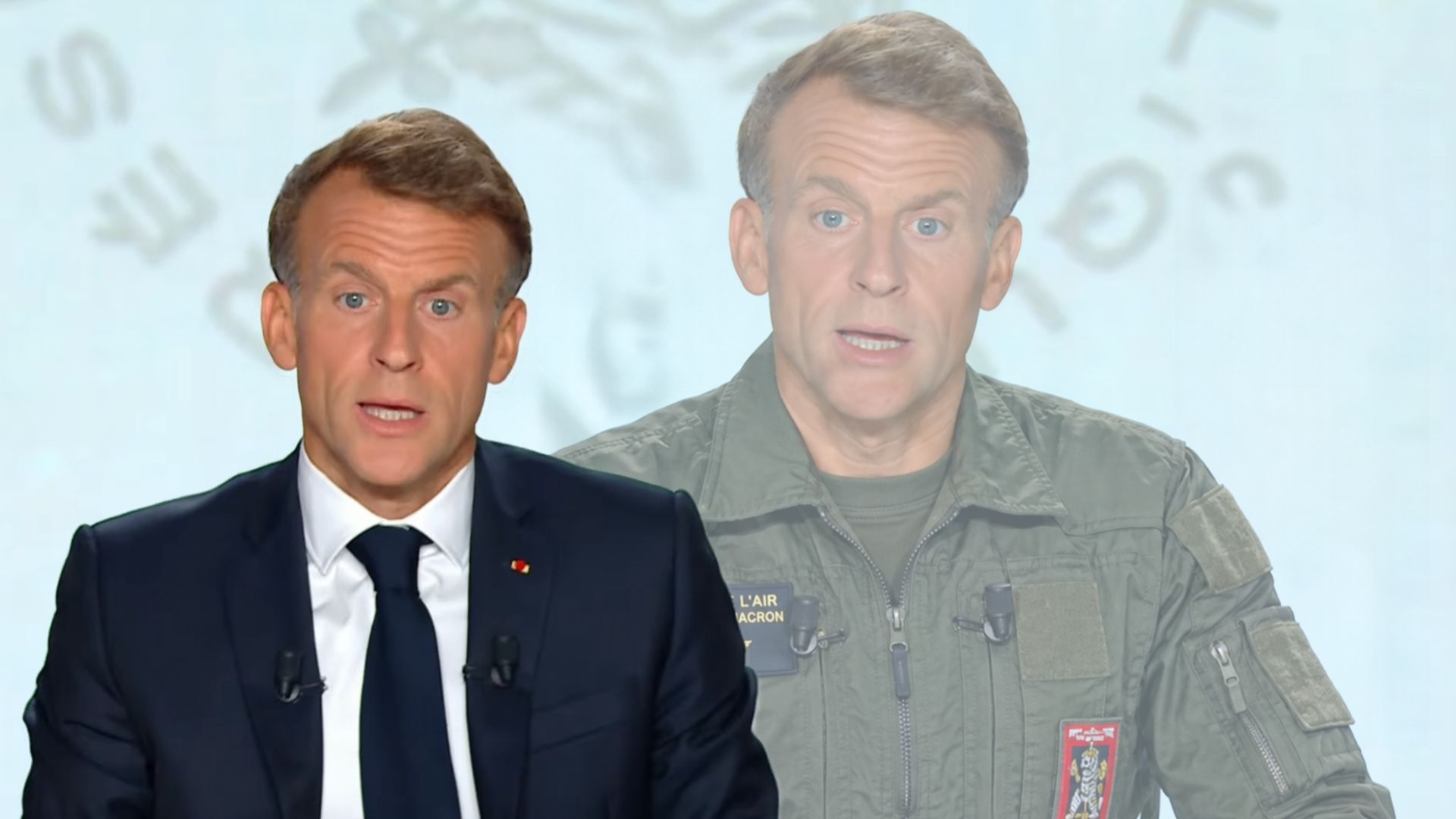 Emmanuel Macron ou Daniel Dravot - Photo - LAB_IA PLURIELLE INFO
