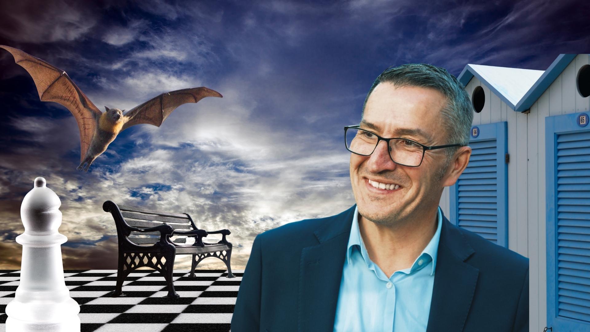 Jeux d’échecs au sol, casiers de plage, gîtes pour chauves-souris et bancs bavards le budget participatif de Frontignan avec Michel Arrouy - Photo - LAB_ PLURIELLE INFO