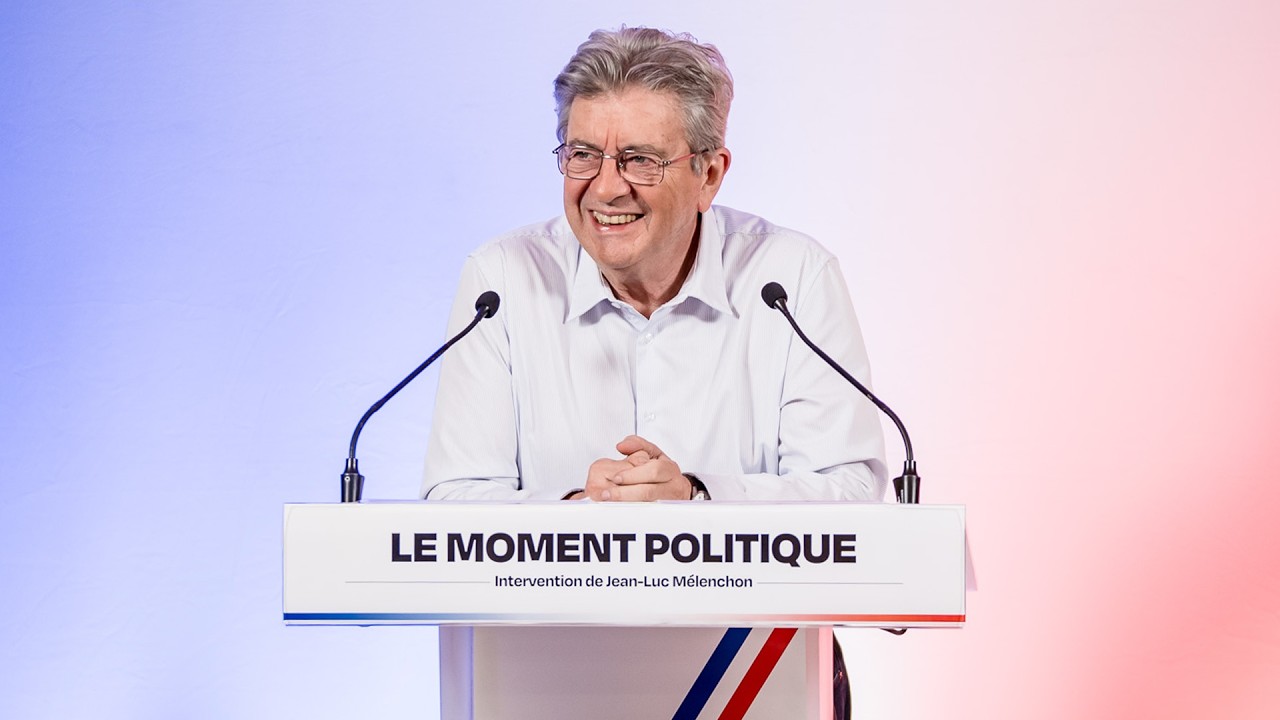 Jean-Luc Mélenchon le moment politique le 2 septembre 2026 - Photo - Flux YT JLM