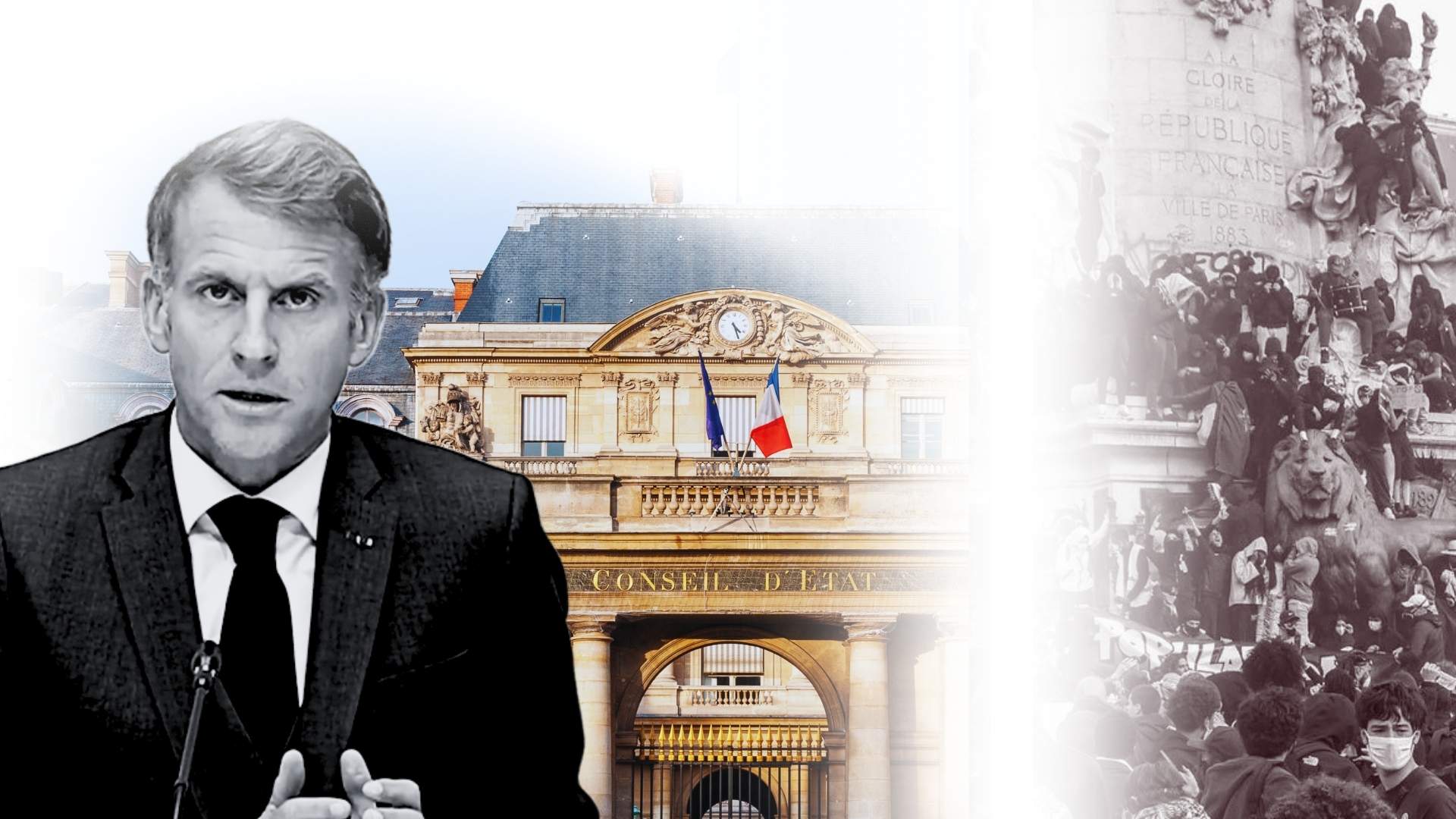 Le Conseil d’État rappelle à Emmanuel Macron les limites de son pouvoir - Photo - LAB_ PLURIELLE INFO