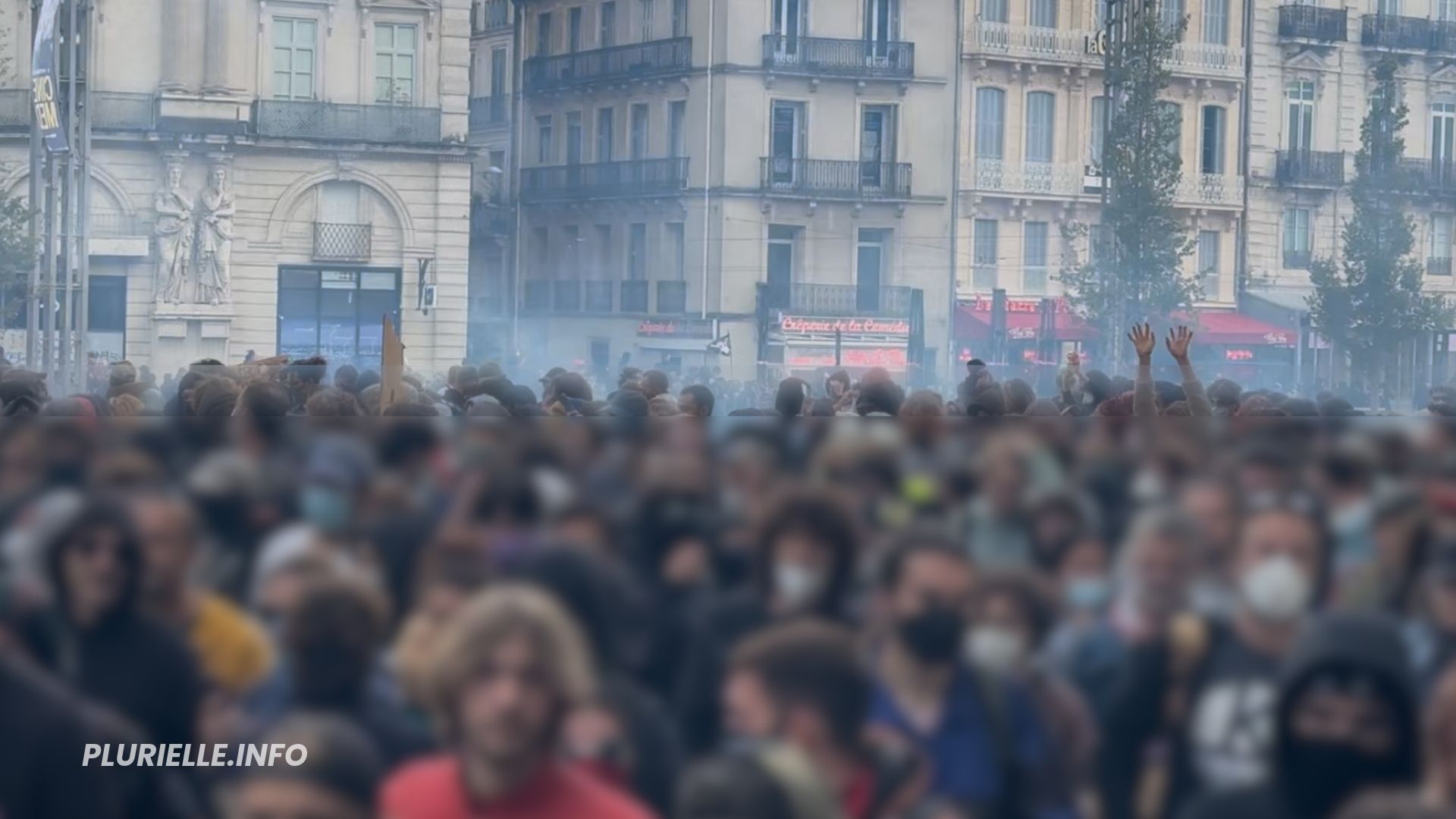 Manifestation à Montpellier le 24 octobre 2026 - Photo - PLURIELLE INFO