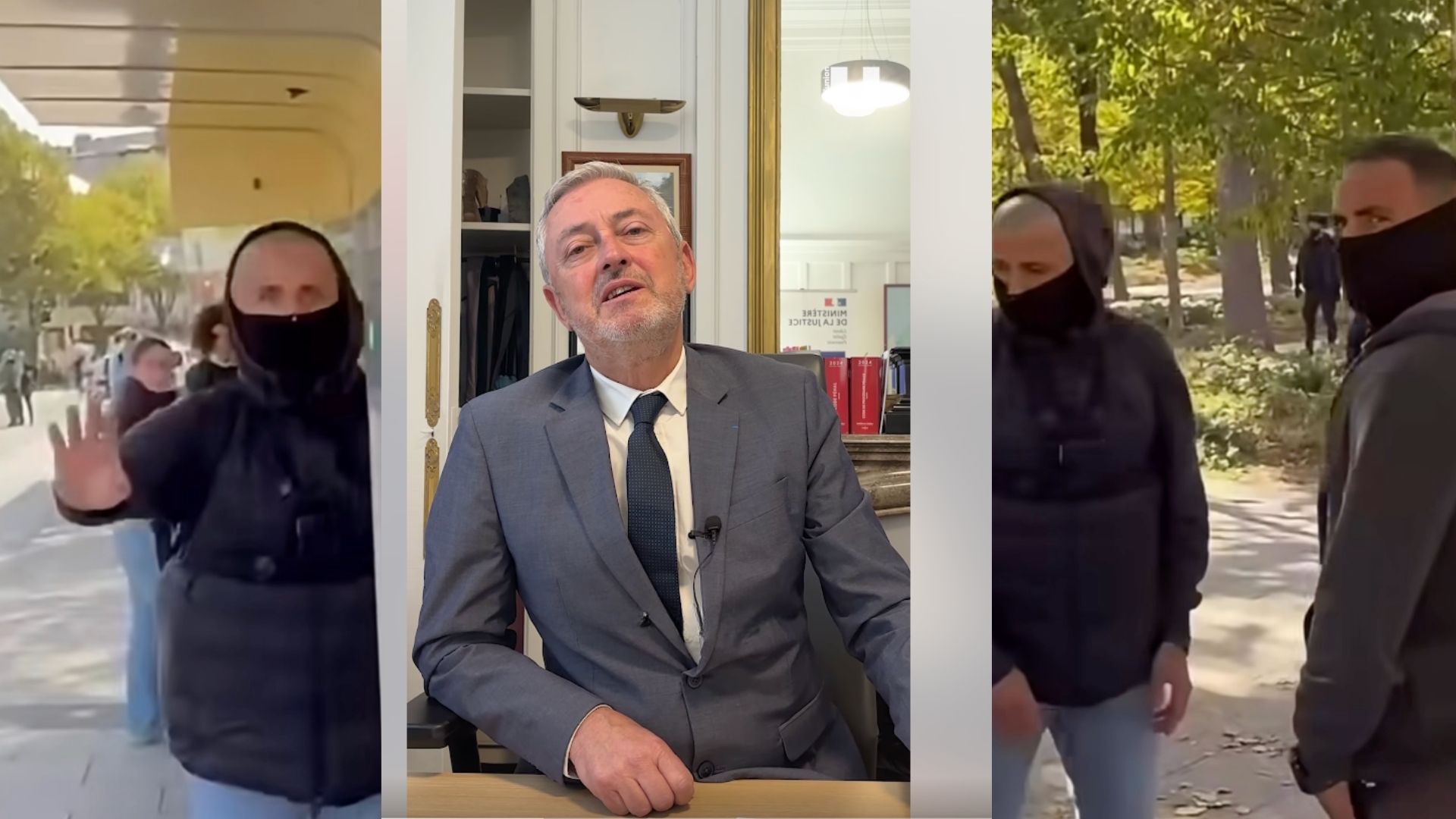 Reims, le Procureur François Schneider déclare : "aucun sujet donc et soutien aux forces de l’ordre" - Photo - LAB_ PLURIELLE INFO