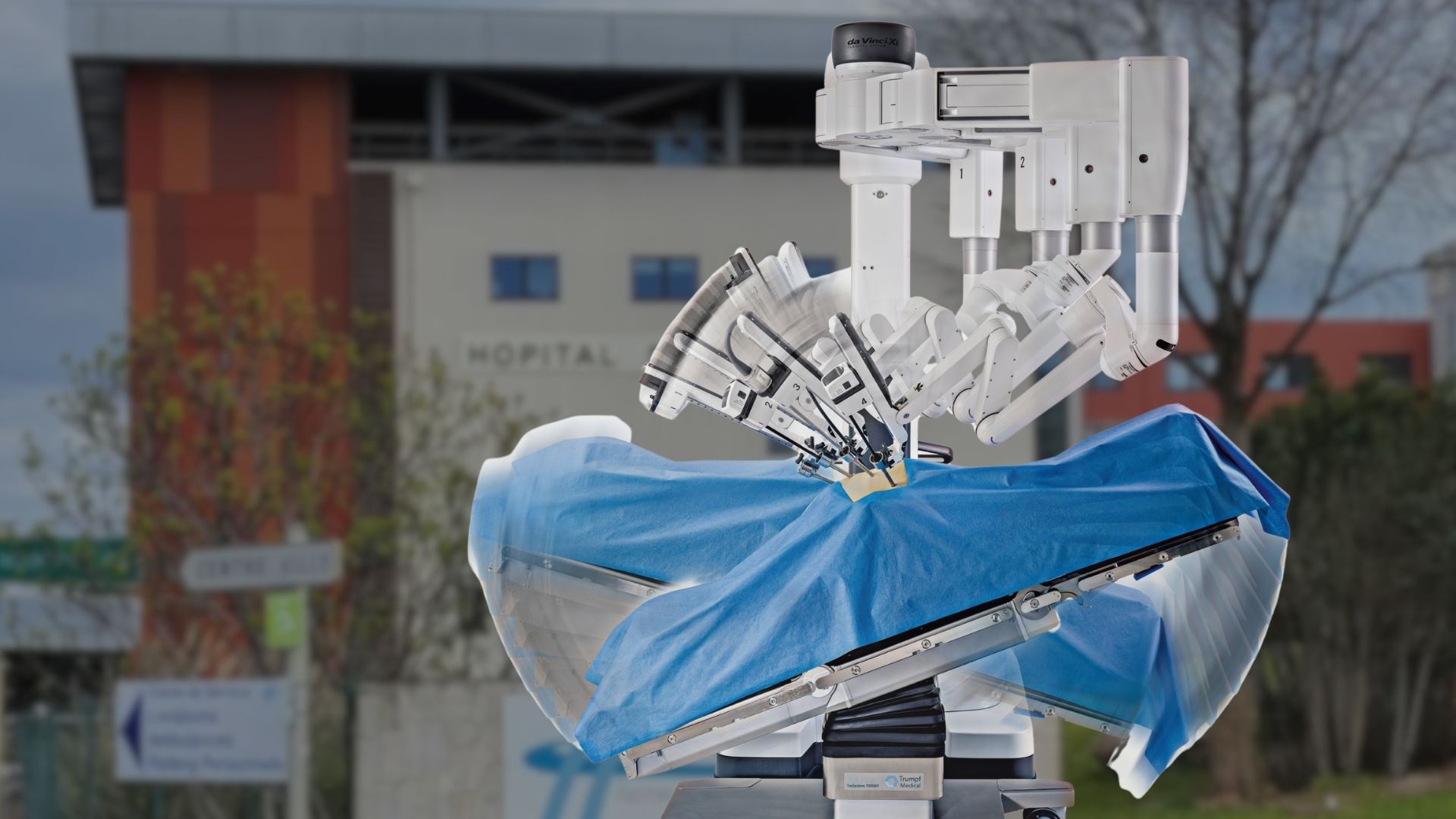 Robot da Vinci X à hôpital Saint-Clair de Sète - Photo - LAB_ PLURIELLE INFO