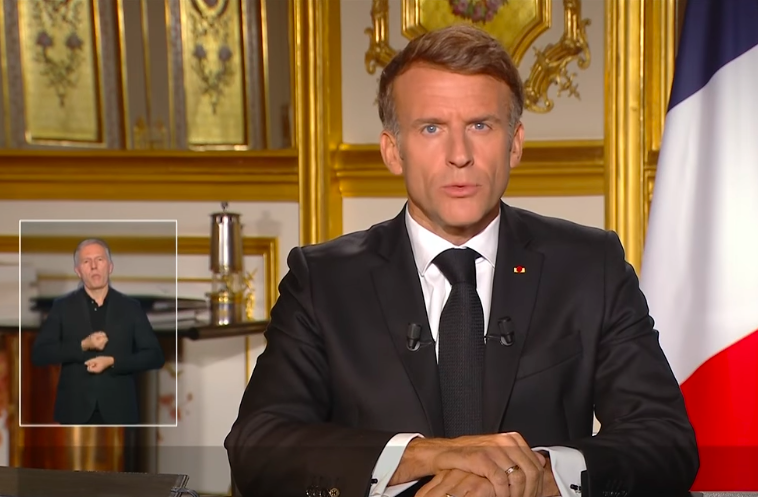 Déclaration macron TF1 18 octobre 2026